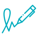 Ícono firma digital